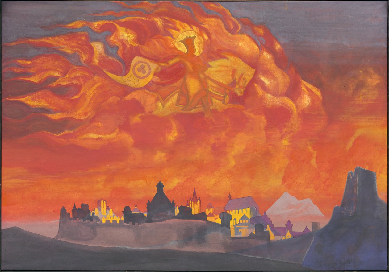 Sophia, la sabiduría del Todopoderoso, 1932 de Nicholas Roerich