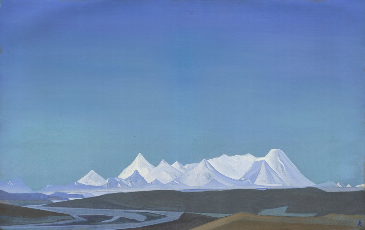 El más grande y sagrado de Tangla, 1932 de Nicholas Roerich