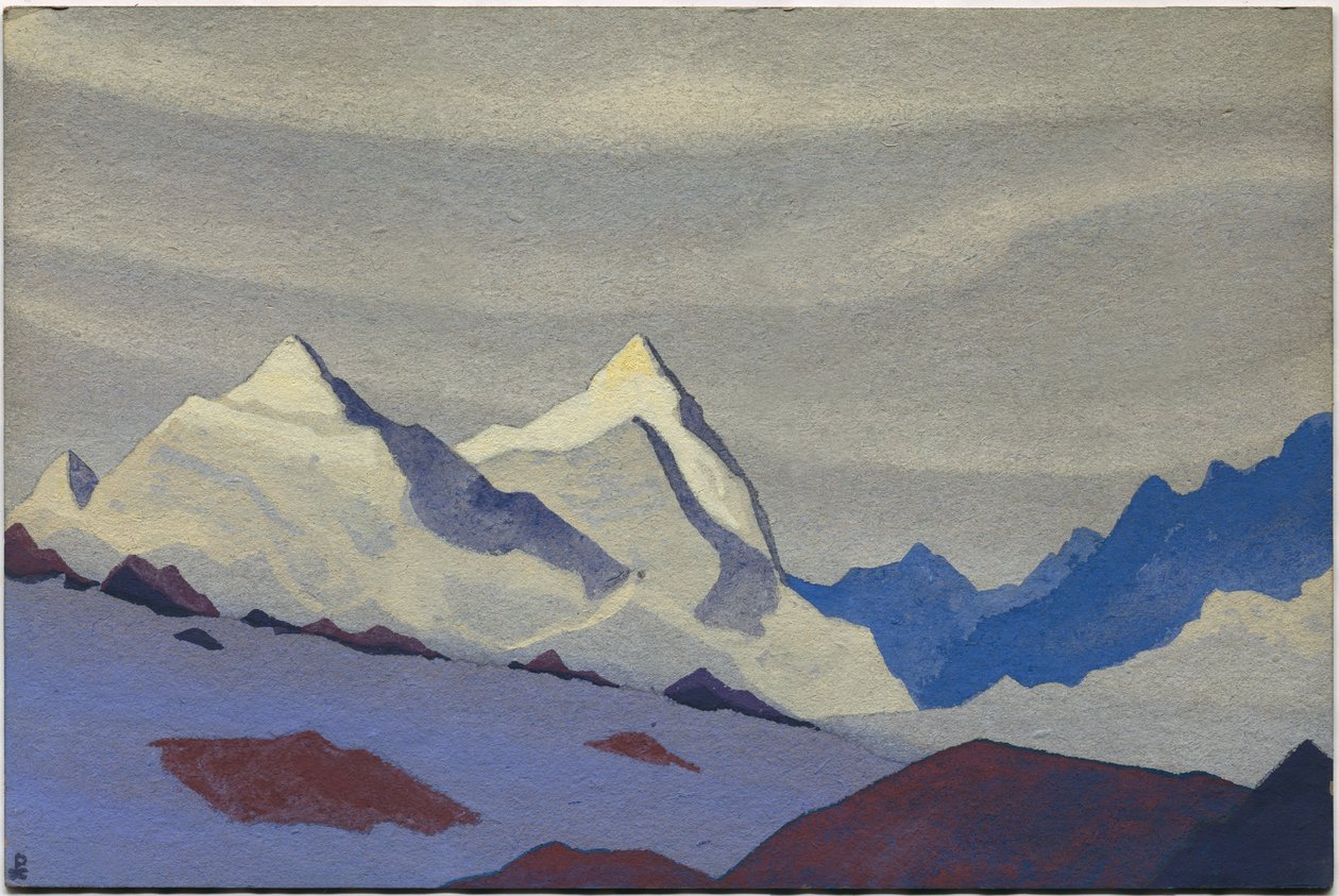 Himalayas occidentales, 1936 de Nicholas Roerich