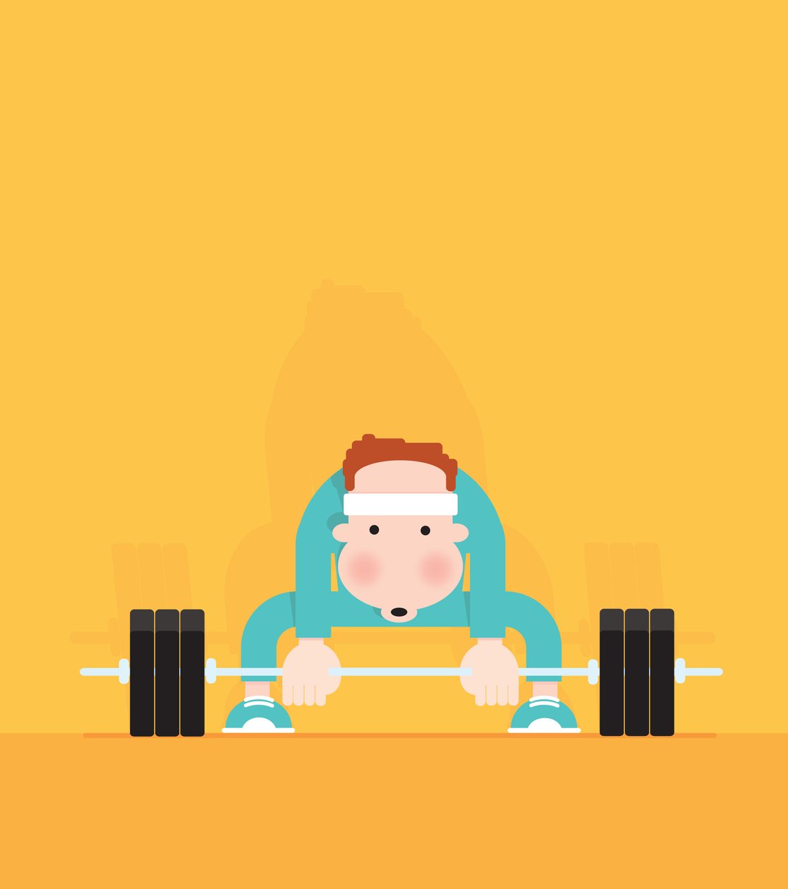 Gym Junkie, 2016 (digital) de Nick Diggory