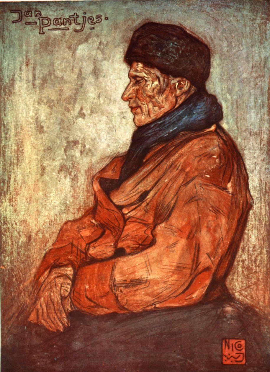 Un Viejo Pescador, 1904 de Nico Jungman