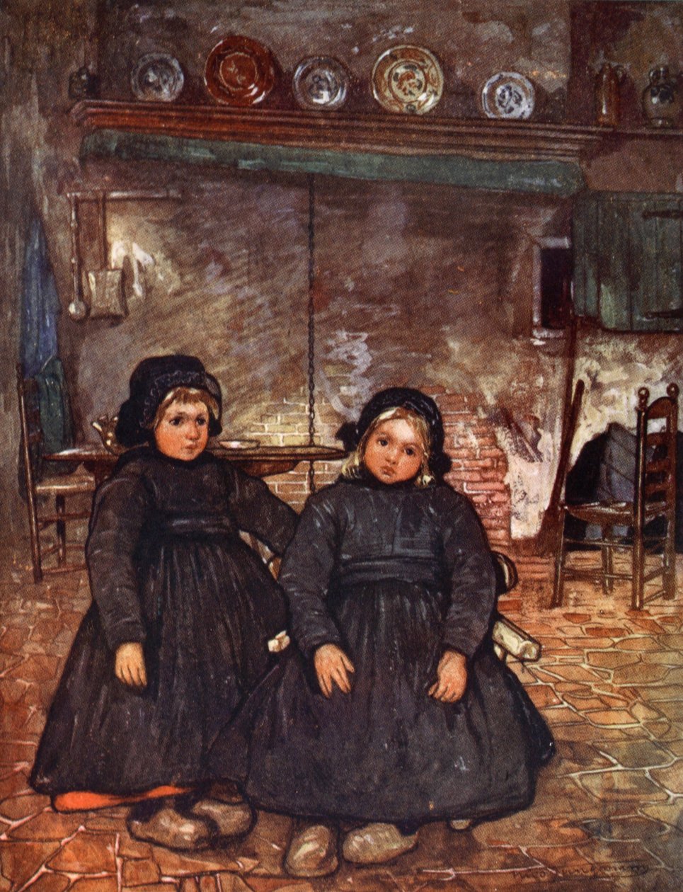 Niños de Elspeet, 1904 de Nico Jungman