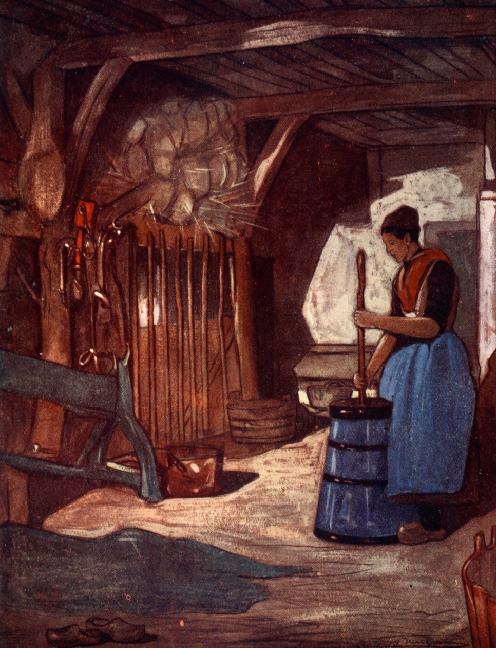 Batido en Elspeet, 1904 de Nico Jungman