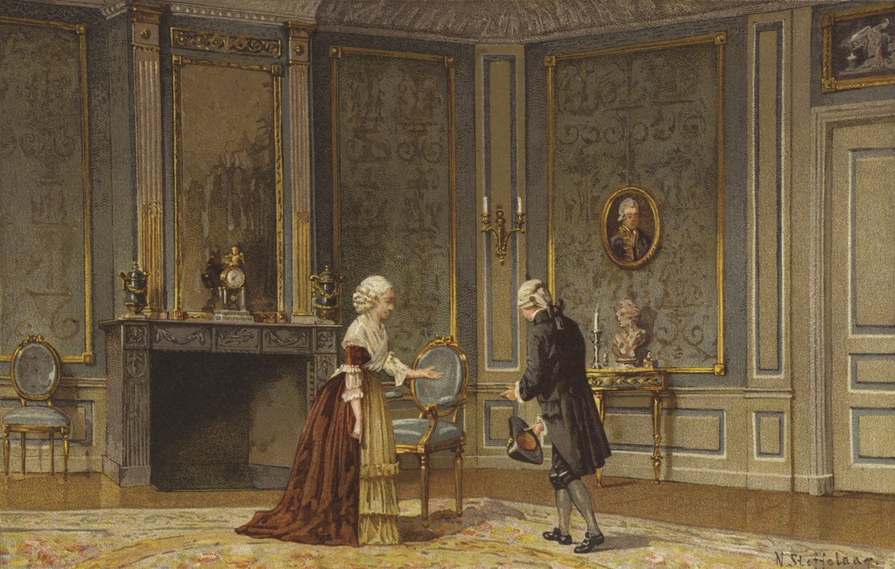 Interior holandés, c.1792 de Nico Steffelaar