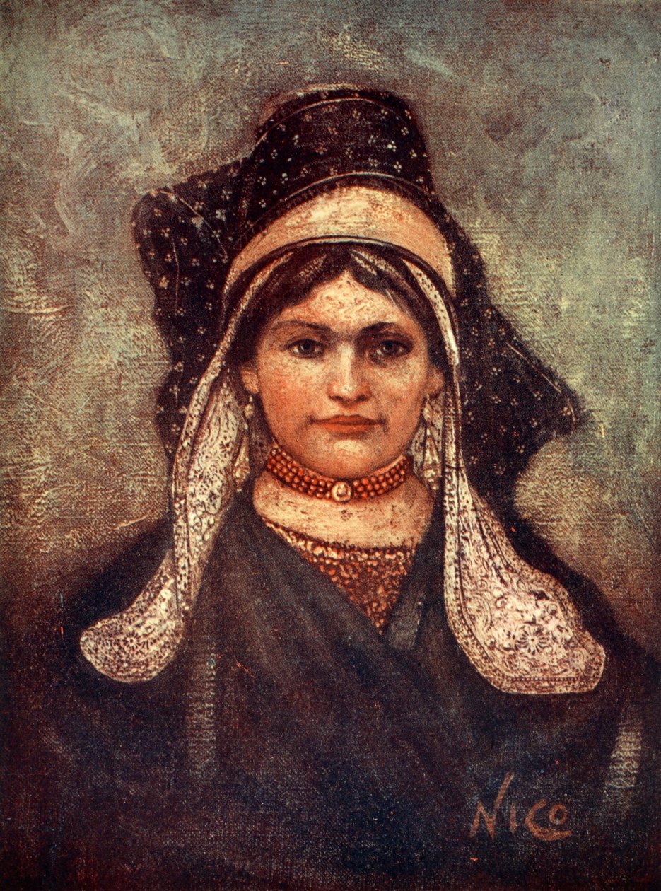 Mujer de Hulst, 1904 de Nico Jungman