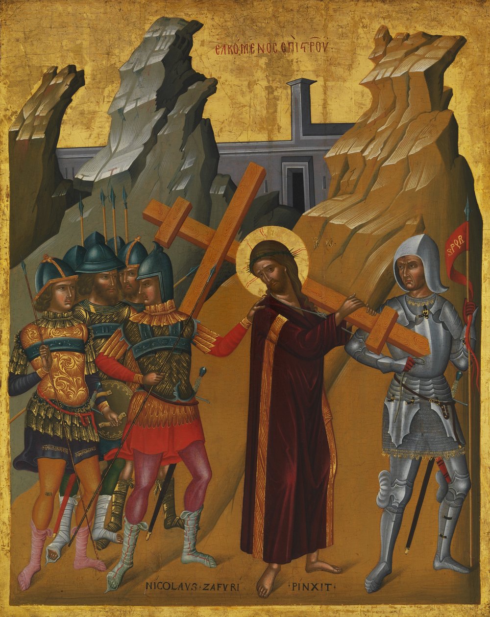 Cristo llevando la cruz de Nicola Zafuri