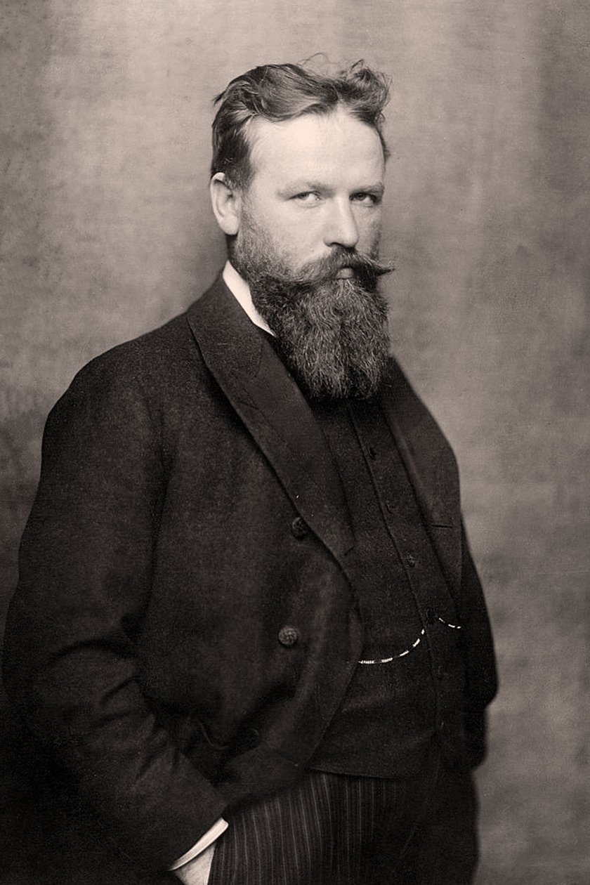 Retrato de Franz Metzner de Nicola Perscheid