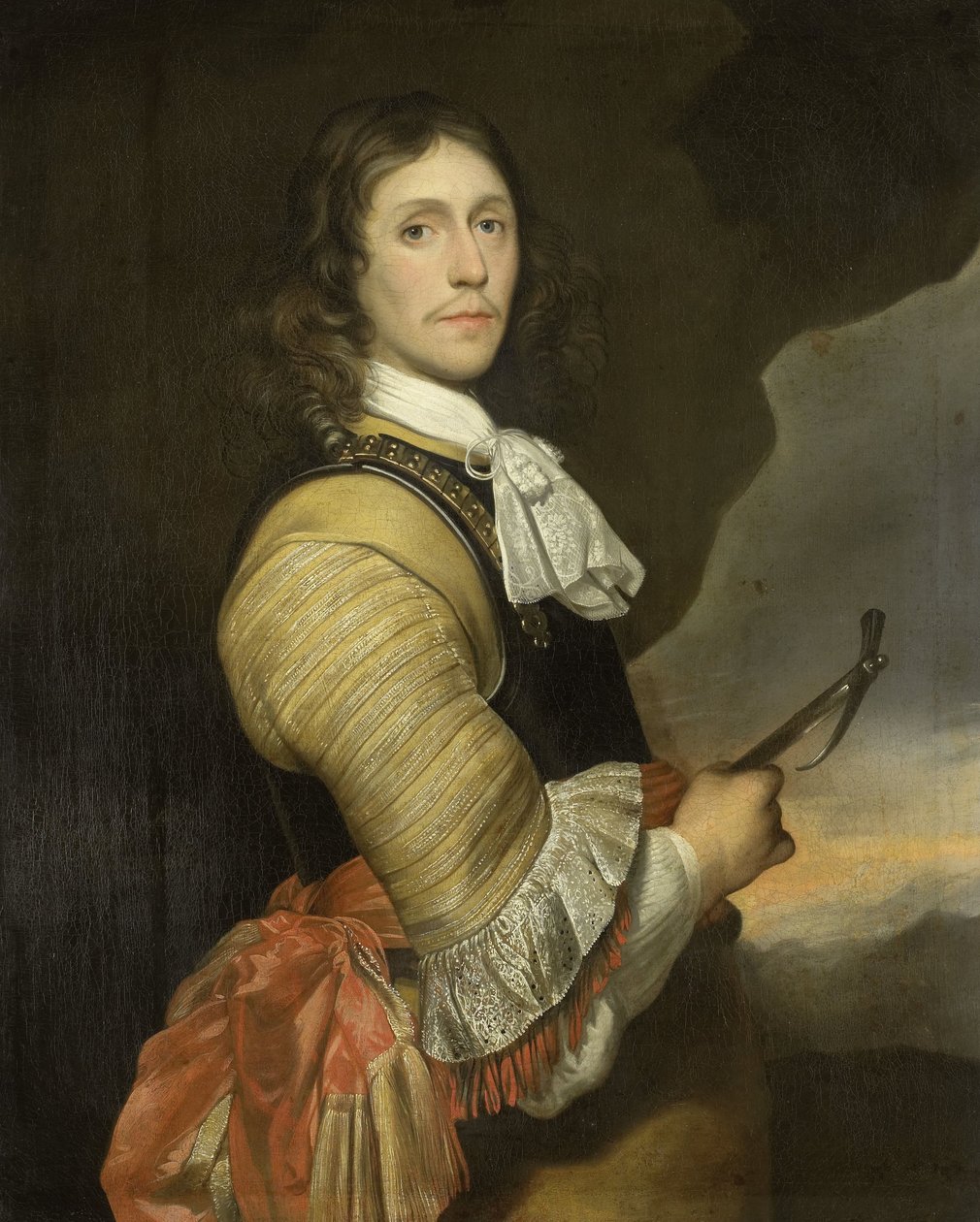Retrato de un capitán de Nicolaas Wieringa