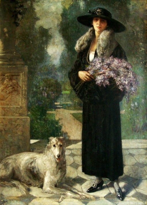 Retrato de una mujer de Nicolae Vermont