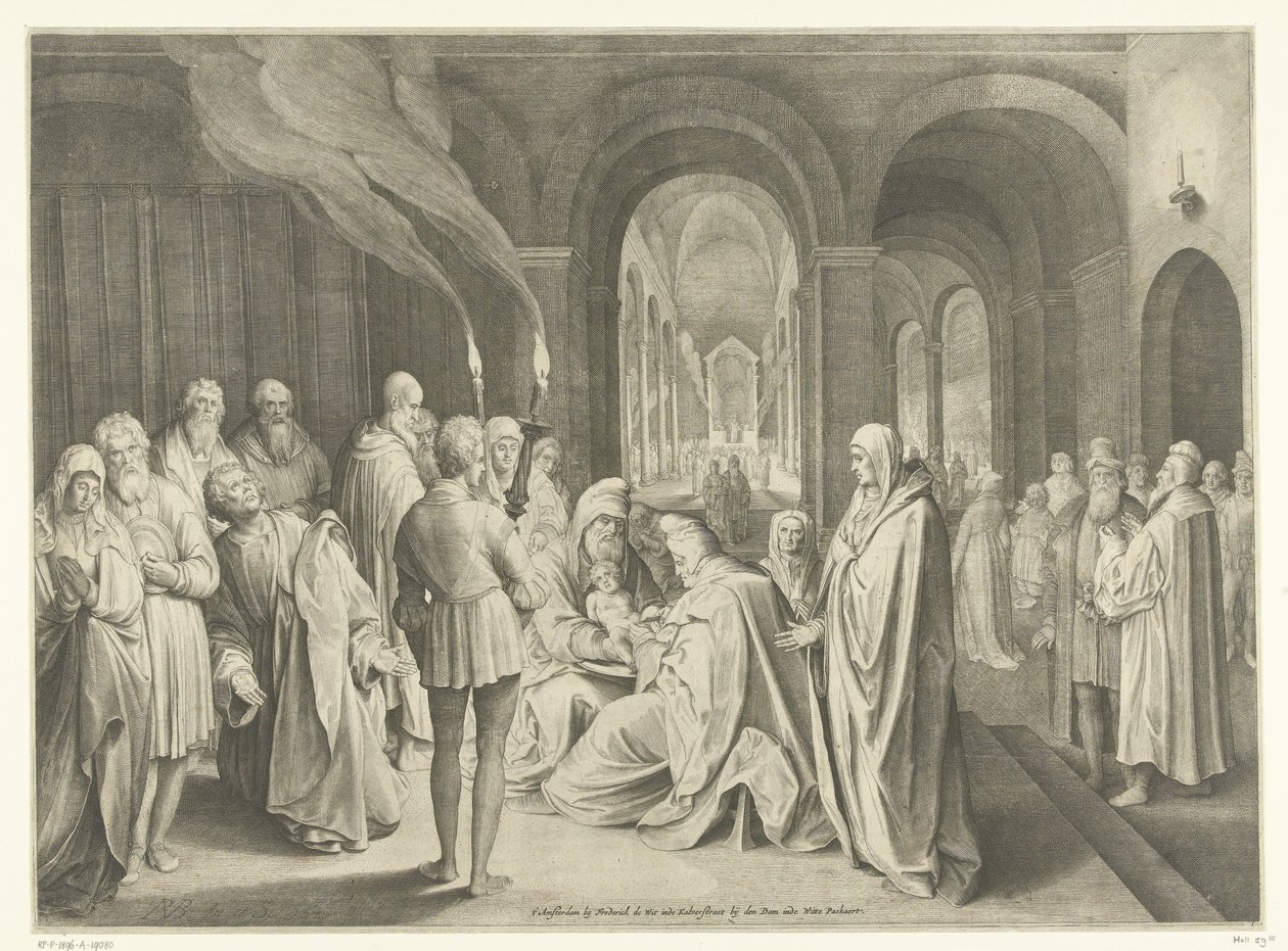 Circuncisión de Cristo de Nicolaes de Bruyn