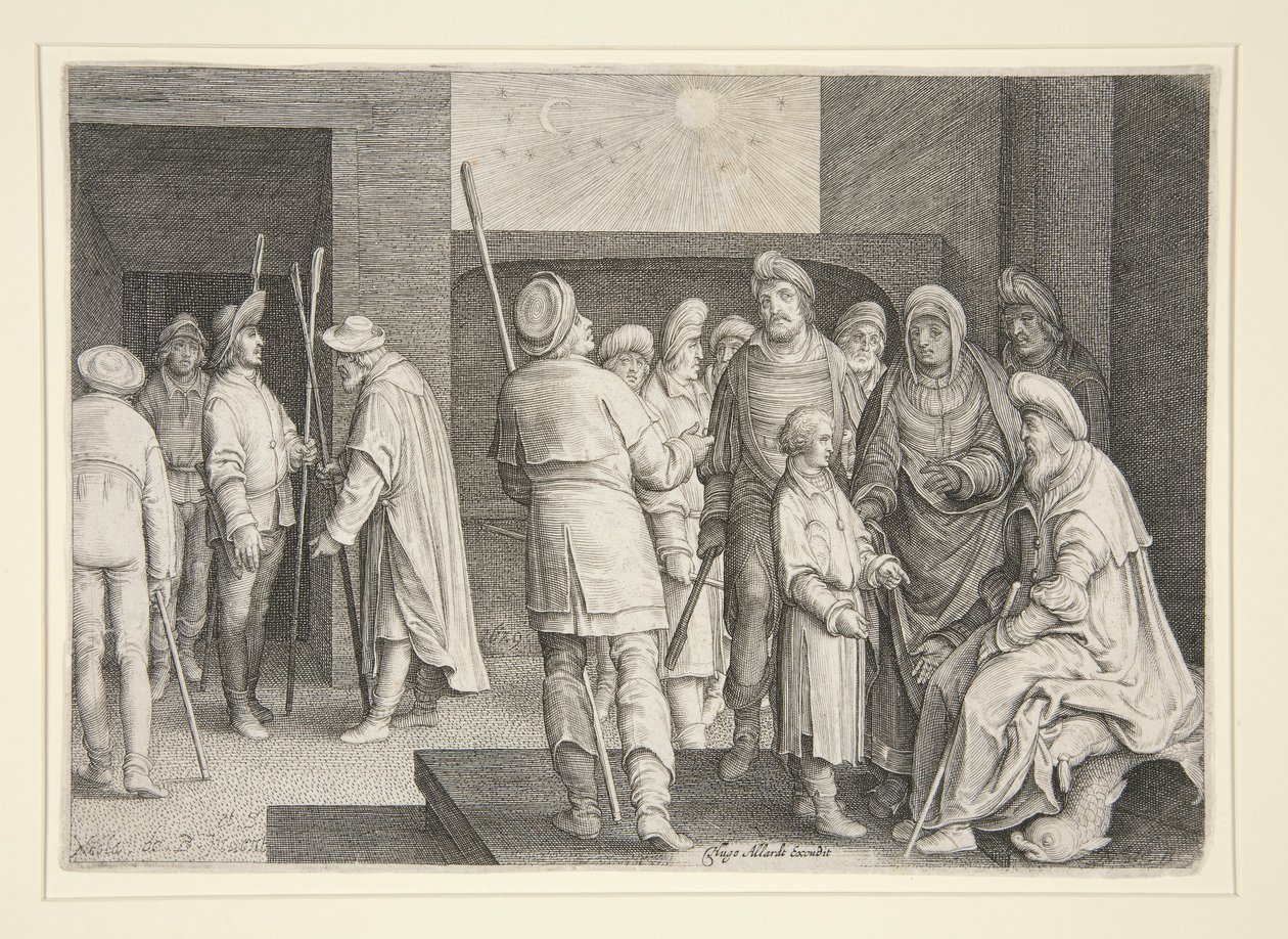 El segundo sueño de José de Nicolaes de Bruyn