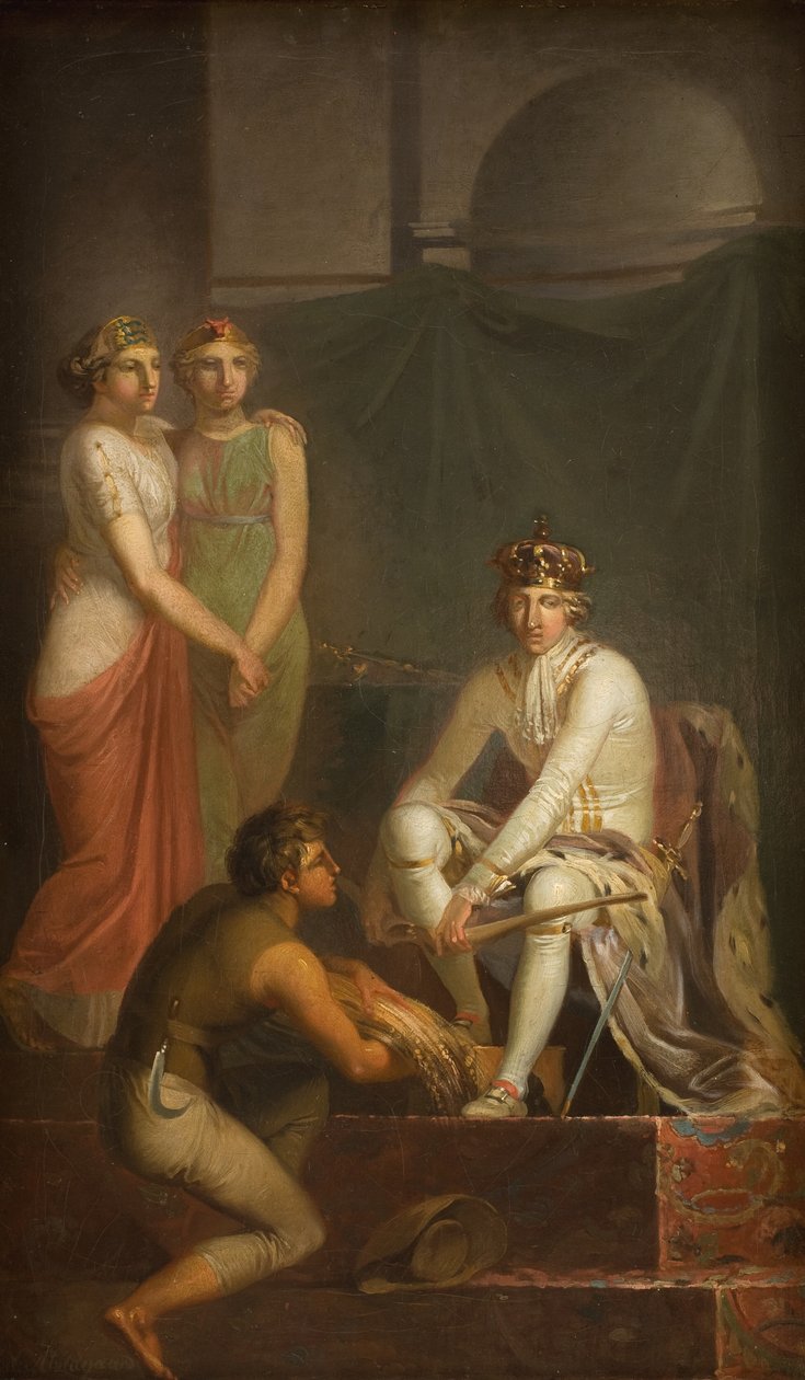 La abolición de la adscripción en 1788 de Nicolai Abildgaard