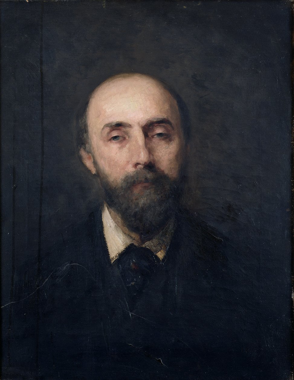 Retrato de Georges de Bellio (1828-94) c.1877 de Nicolae Grigorescu
