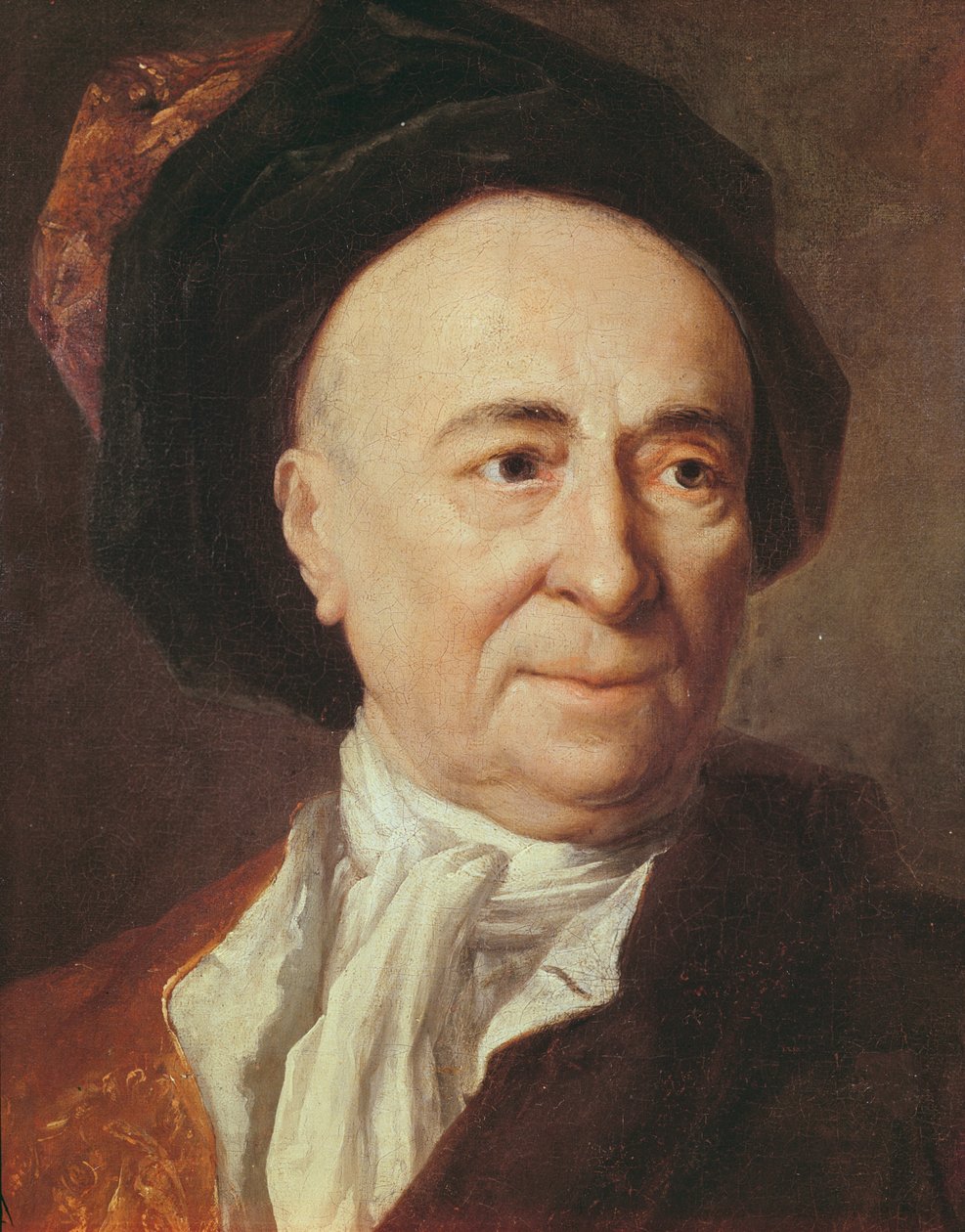 Bernard le Bovier de Fontenelle (detalle) de Nicolas de Largillière