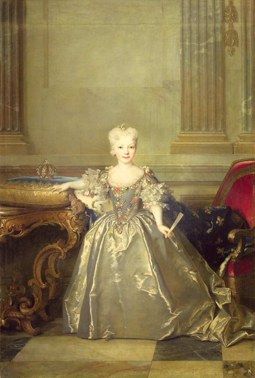 Infanta María Ana Victoria de Borbón, 1724 de Nicolas de Largillière