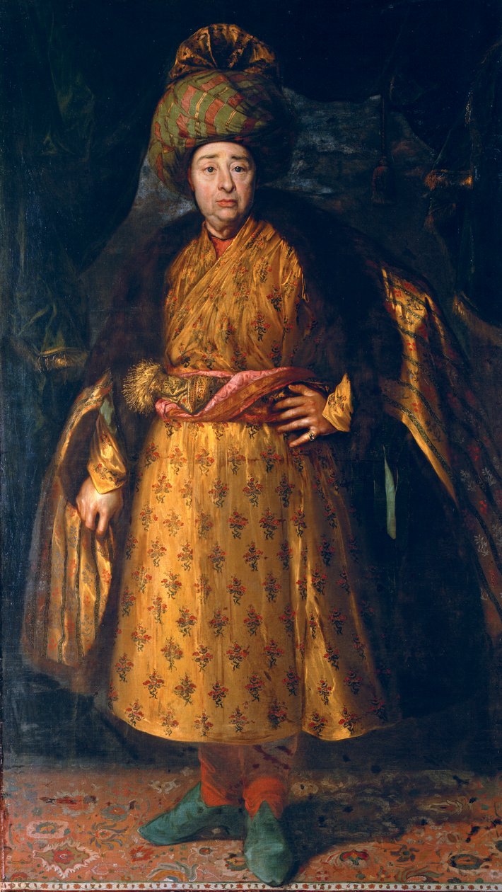 El orfebre Jean-Baptiste Tavernier (1605-1689) de Nicolas de Largillière