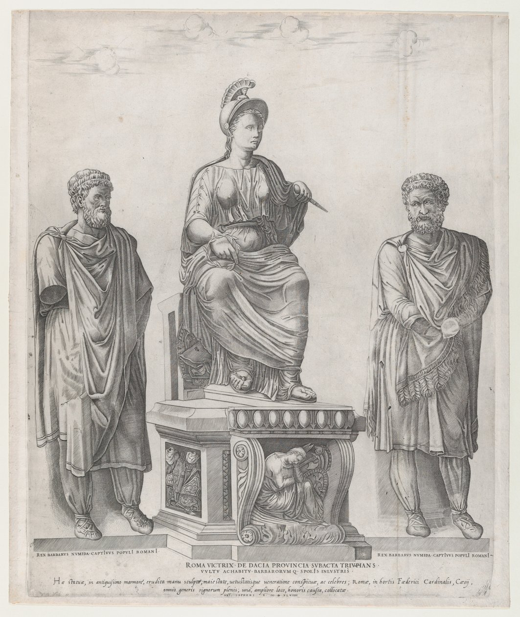Speculum Romanae Magnificentiae: Roma Victrix, 1549 de Nicolas Beatrizet