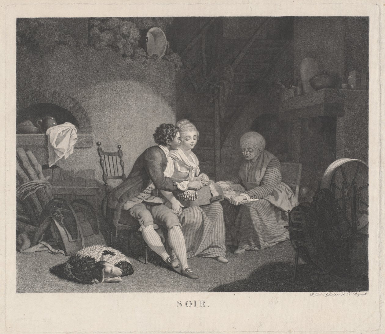 Soir de Nicolas Francois Regnault