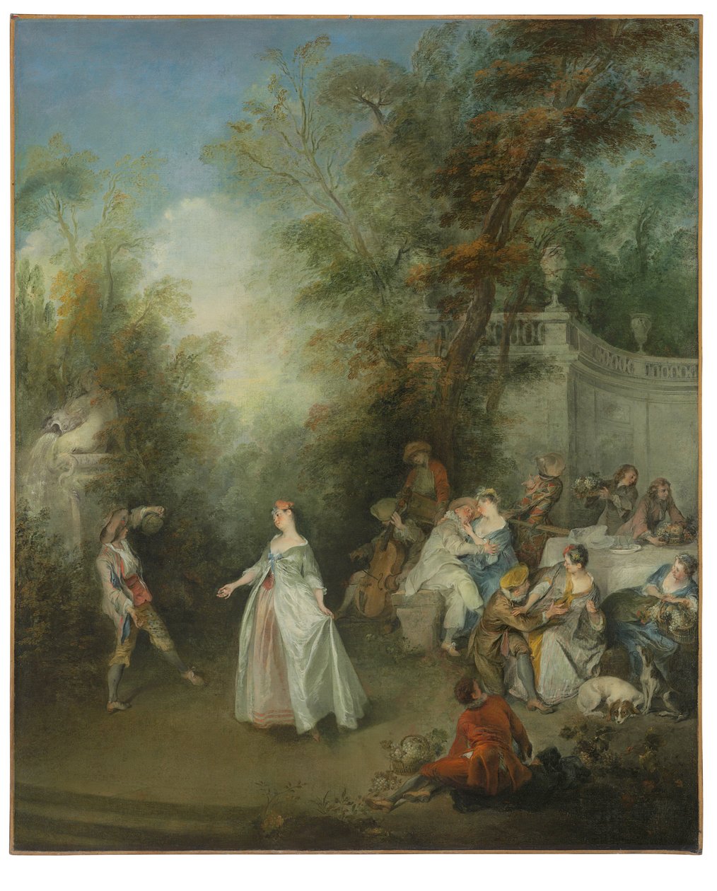 Otoño de Nicolas Lancret