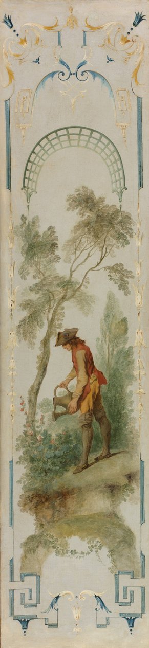 El jardinero, c.1723-27 (óleo sobre lienzo) de Nicolas Lancret