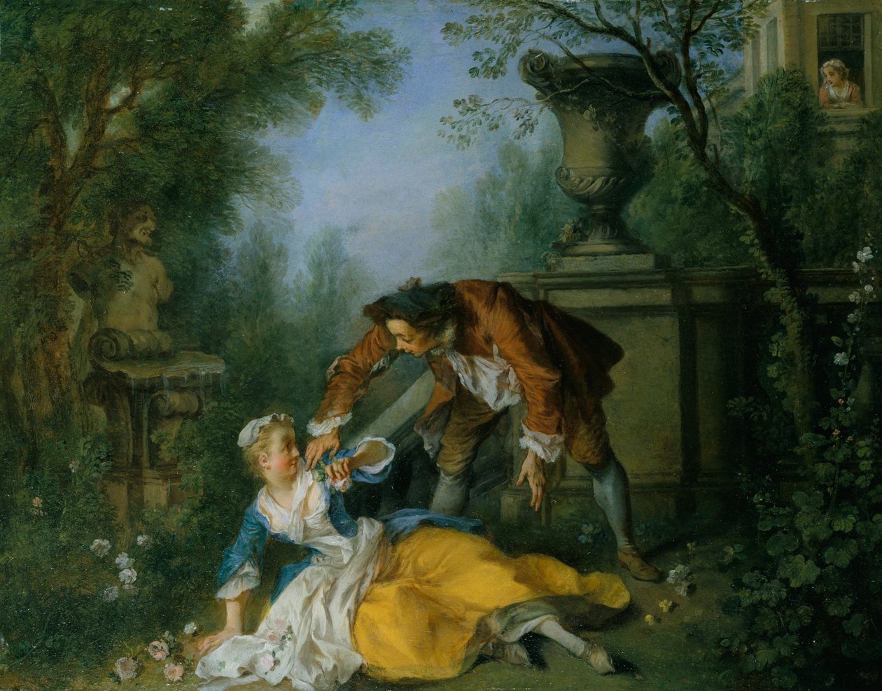 El sirviente justificado, ca. 1740 de Nicolas Lancret