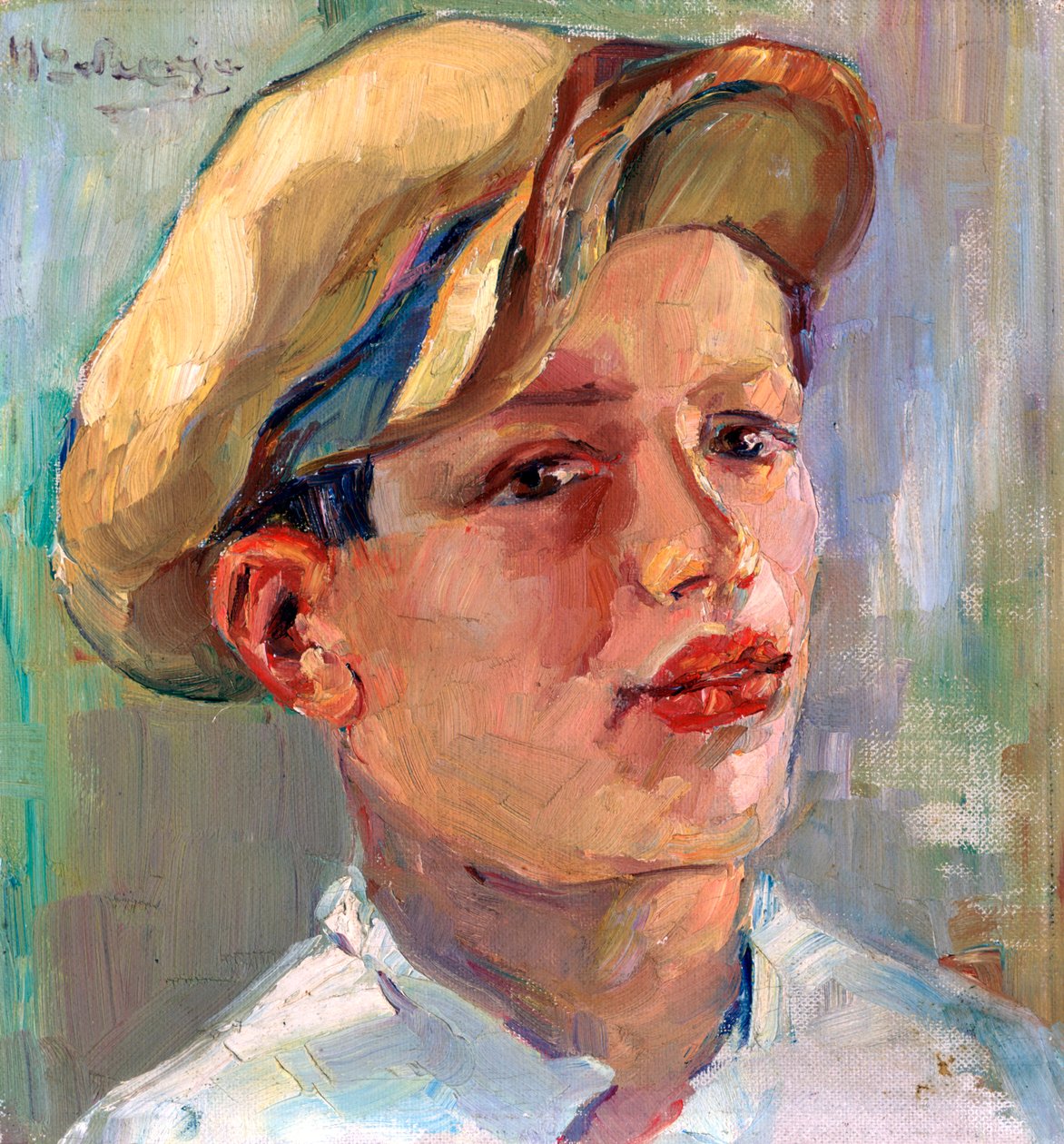 Retrato de un joven, c. 1883-1927 de Nicolas Lytras