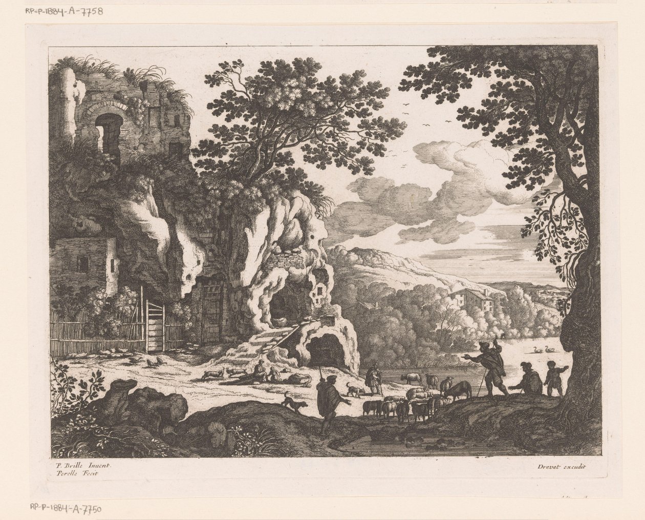 Céfalo en Procris de Nicolas Perelle