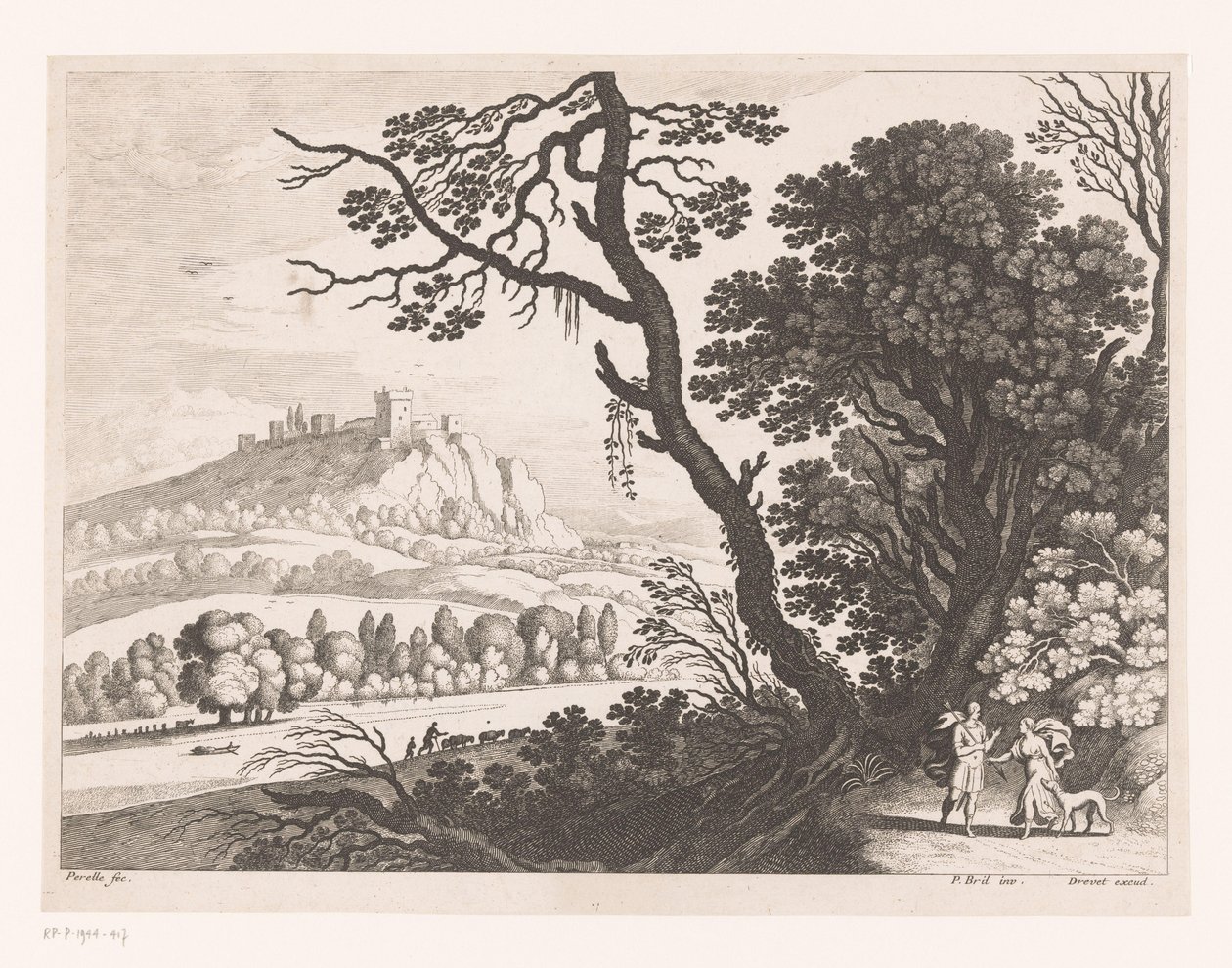 Céfalo en Procris de Nicolas Perelle