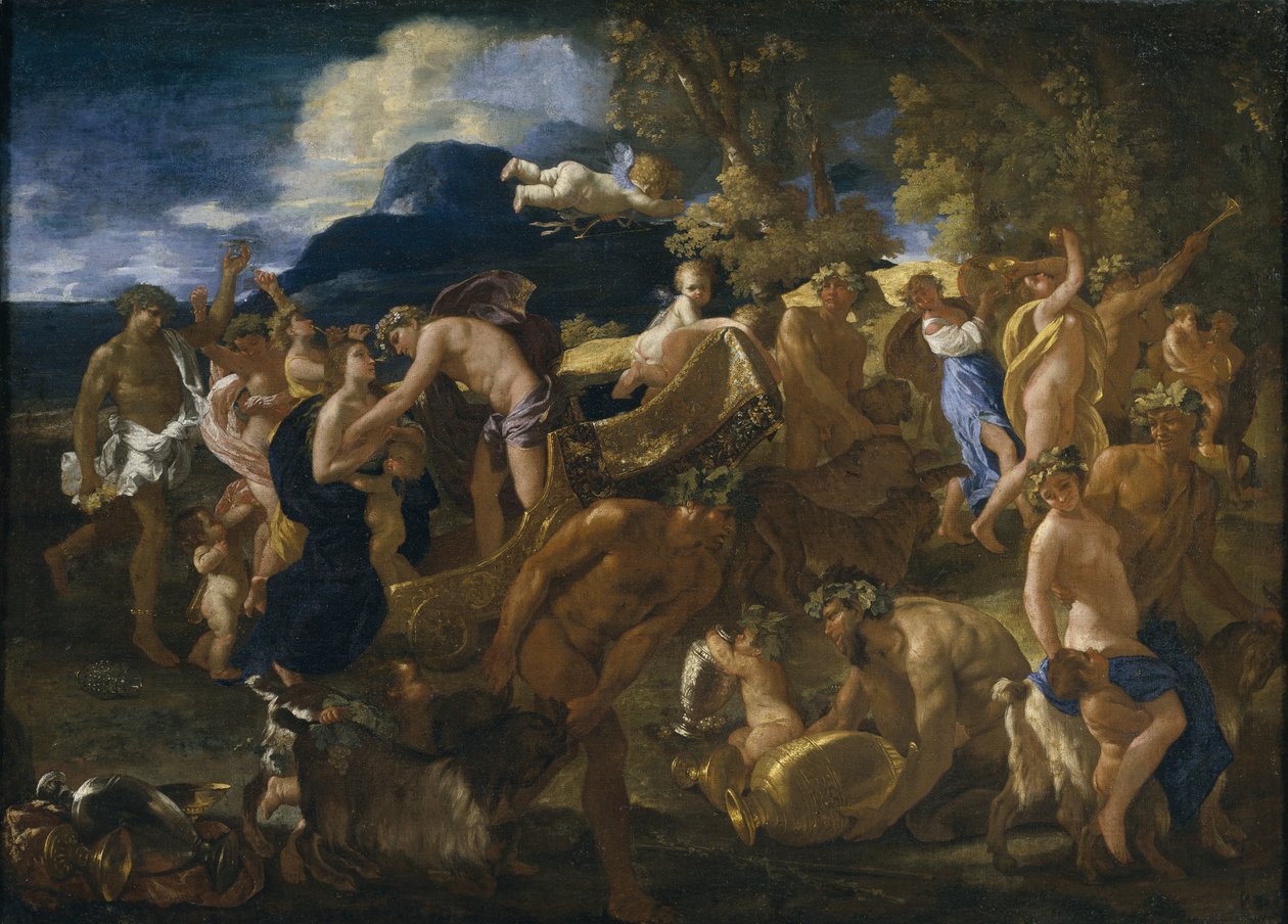 Bacanal, 1625-1626 de Nicolas Poussin