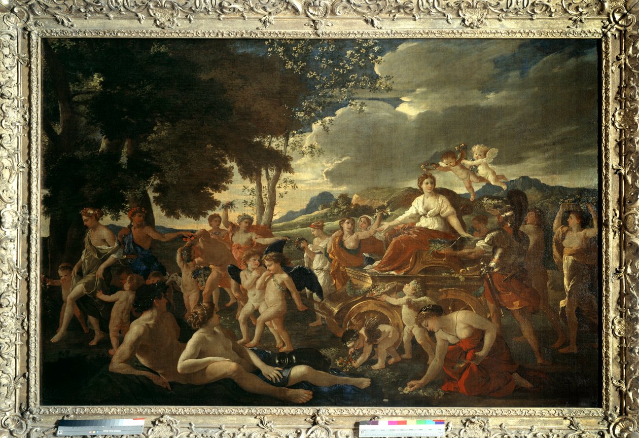 El triunfo de Flore de Nicolas Poussin