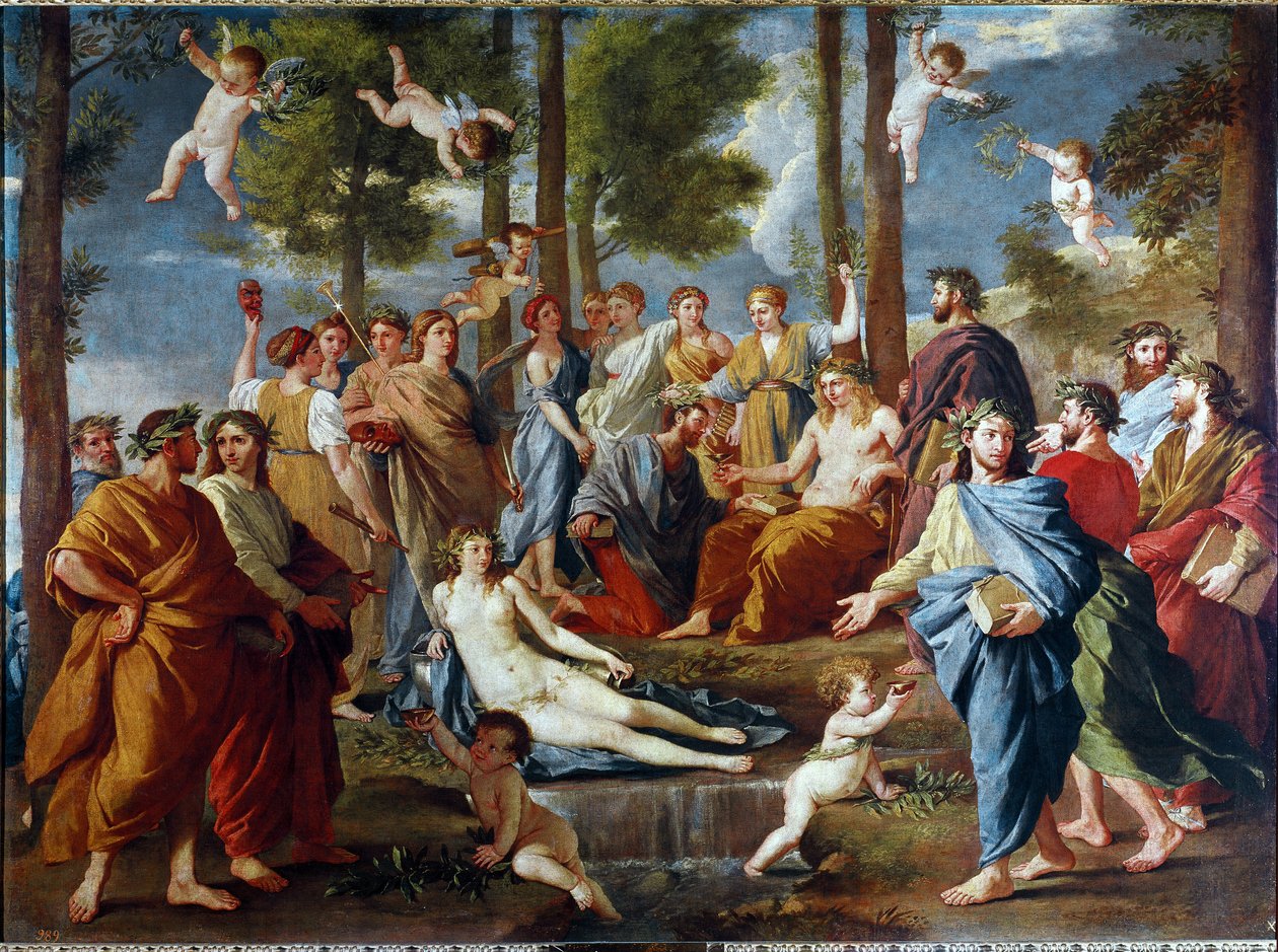Parnaso de Nicolas Poussin