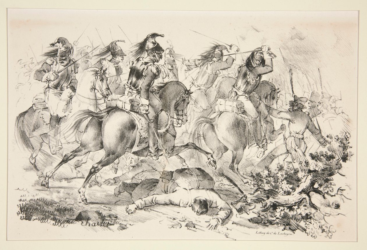 Acorazados cargados de Nicolas Toussaint Charlet