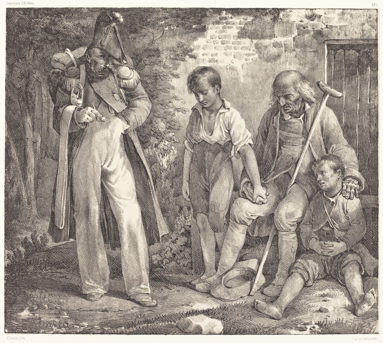 La Limosna de Nicolas Toussaint Charlet