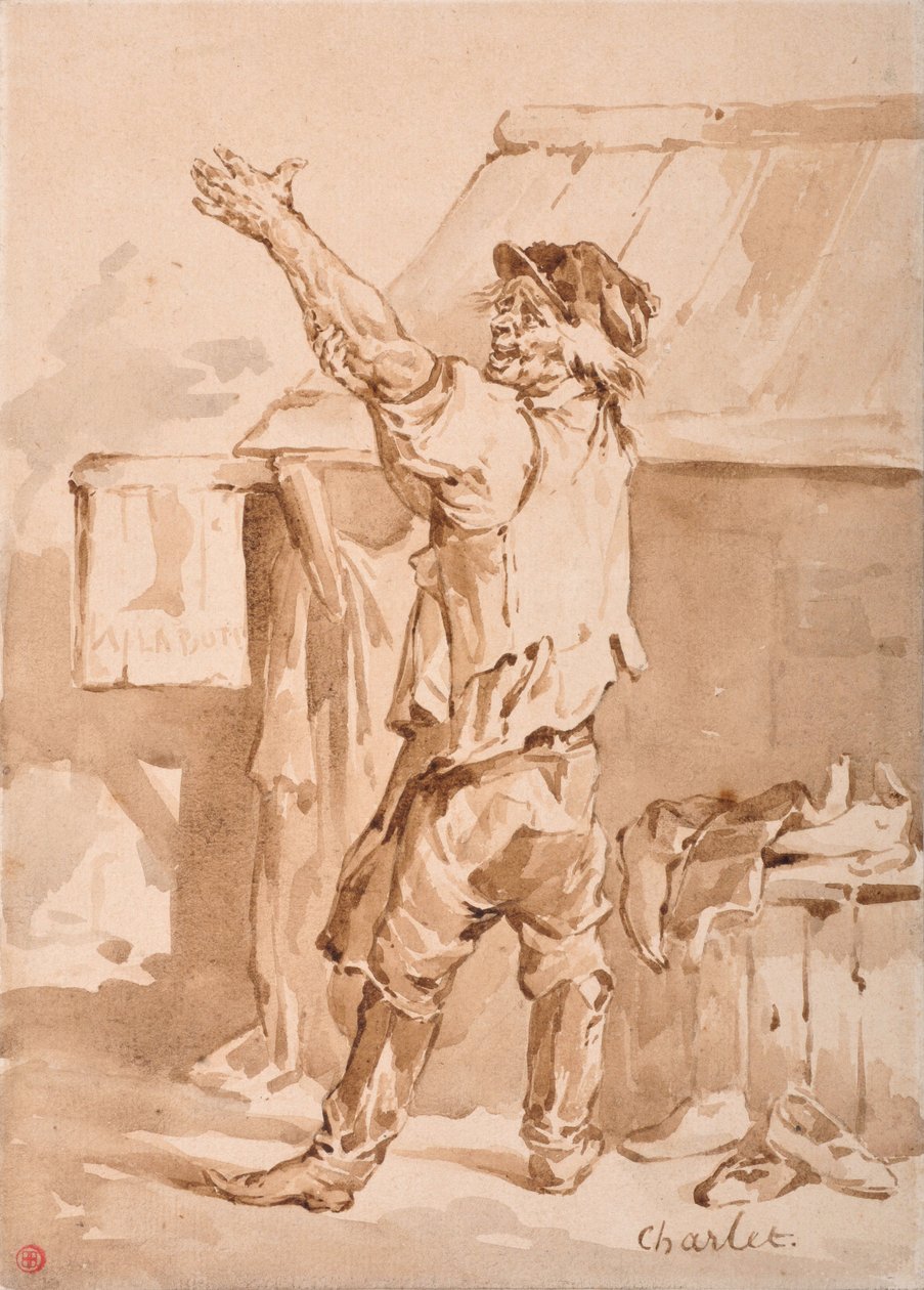 El zapatero de Nicolas Toussaint Charlet
