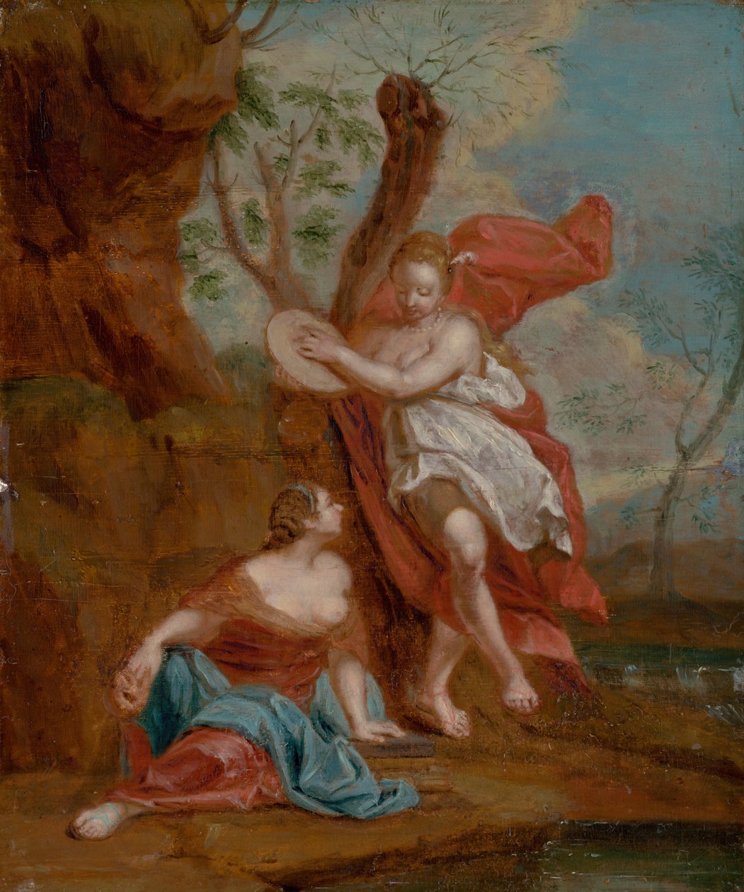 Thalia y Terpsícore, 1719 de Nicolas Vleughels