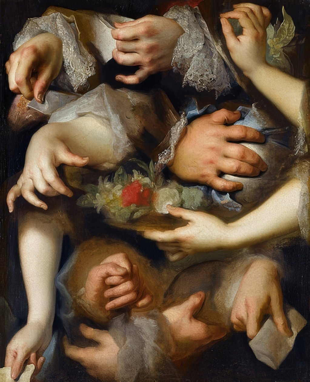 Estudio de manos de Nicolas de Largillière