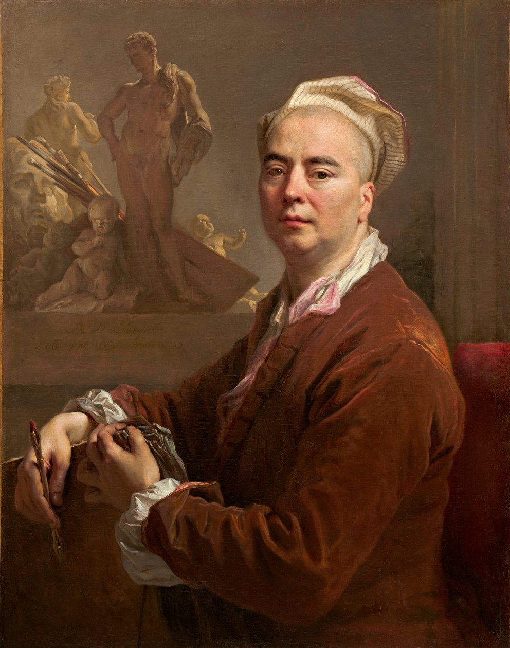 Autorretrato de Nicolas de Largillière