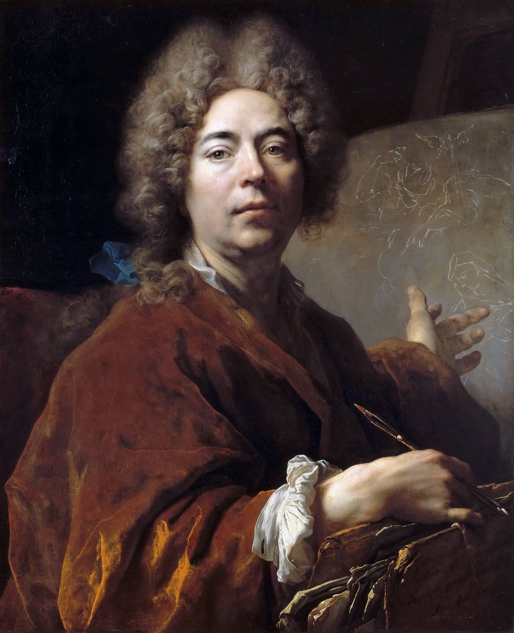 Autorretrato de Nicolas de Largillière