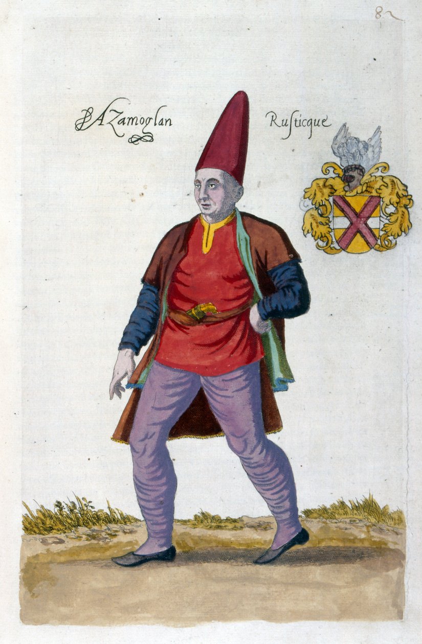 Hombre turco (ilustración) de Nicolas de Nicolay