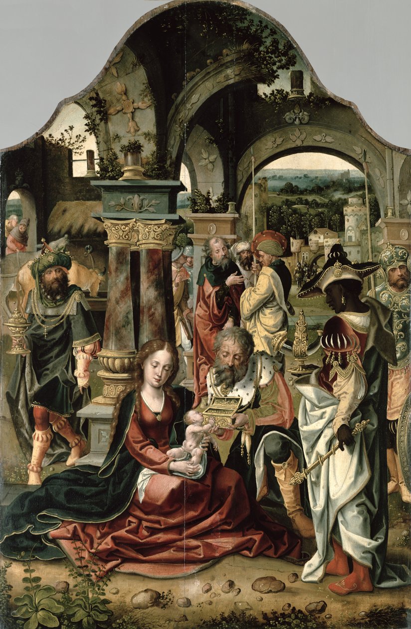 La adoración de los Magos de Nicolaus van Aelst