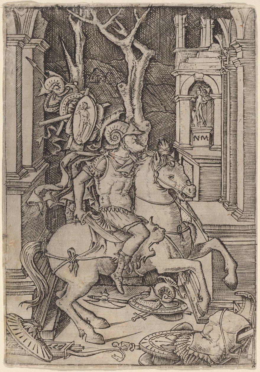 Guerrero Romano de Nicoletto da Modena