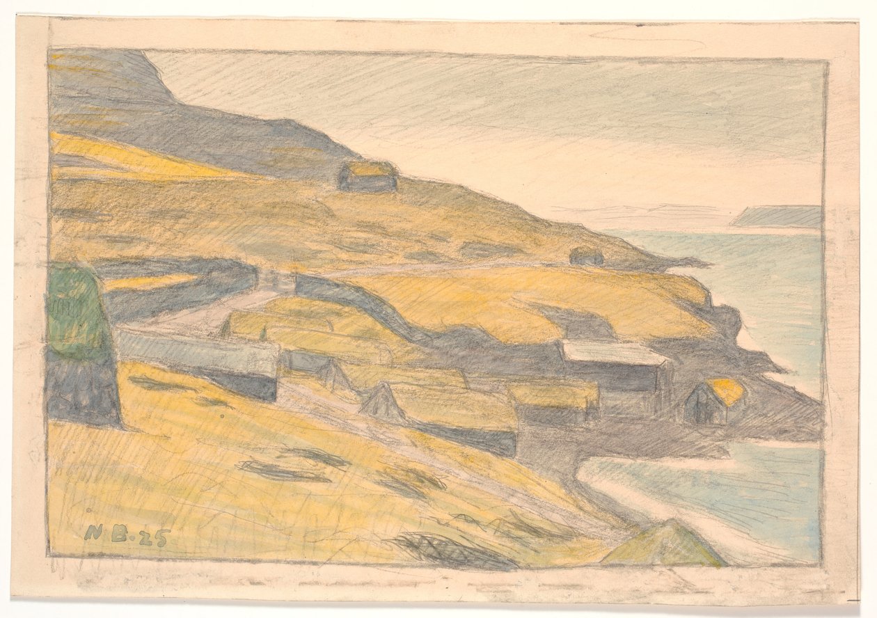 Paisaje de Nolsø, Islas Feroe de Niels Jakob Jakobsen Bjerre