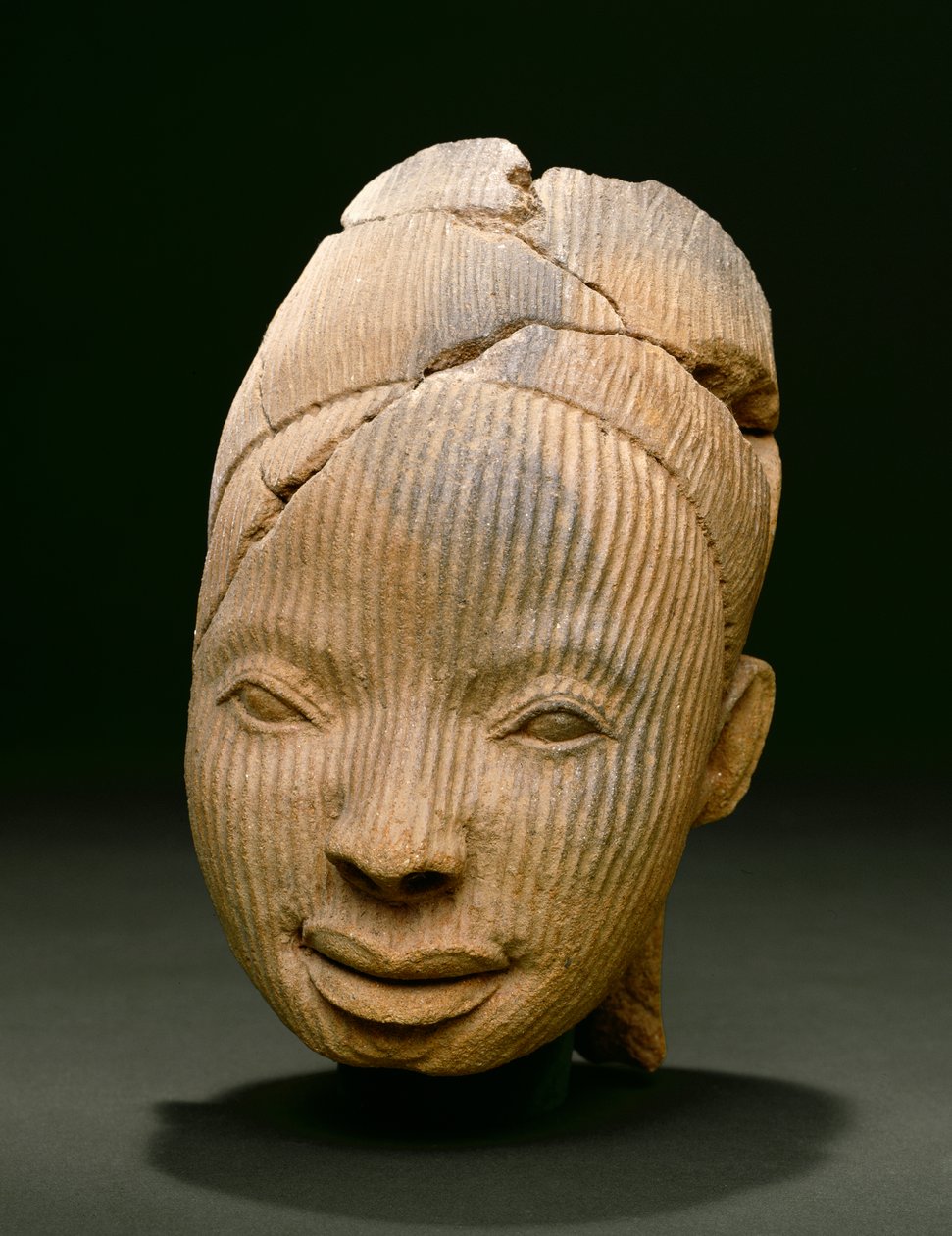 Cabeza de una figura, Owo (terracota) de Nigerian