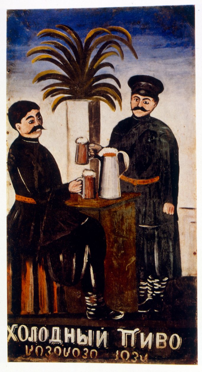 Cerveza fresca de Niko Pirosmani