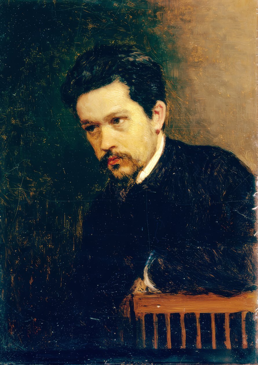 Autorretrato de Nikolai Alexandrovich Yaroshenko