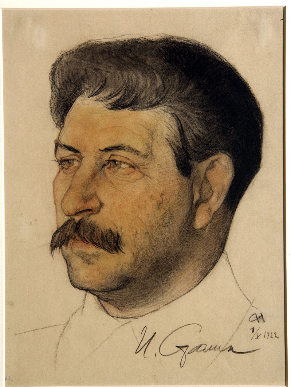 Retrato de Joseph Stalin de Nikolai Andreevich Andreev