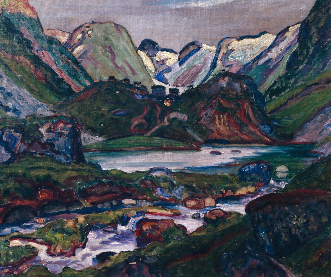 Espejismos (pintura) de Nikolai Astrup