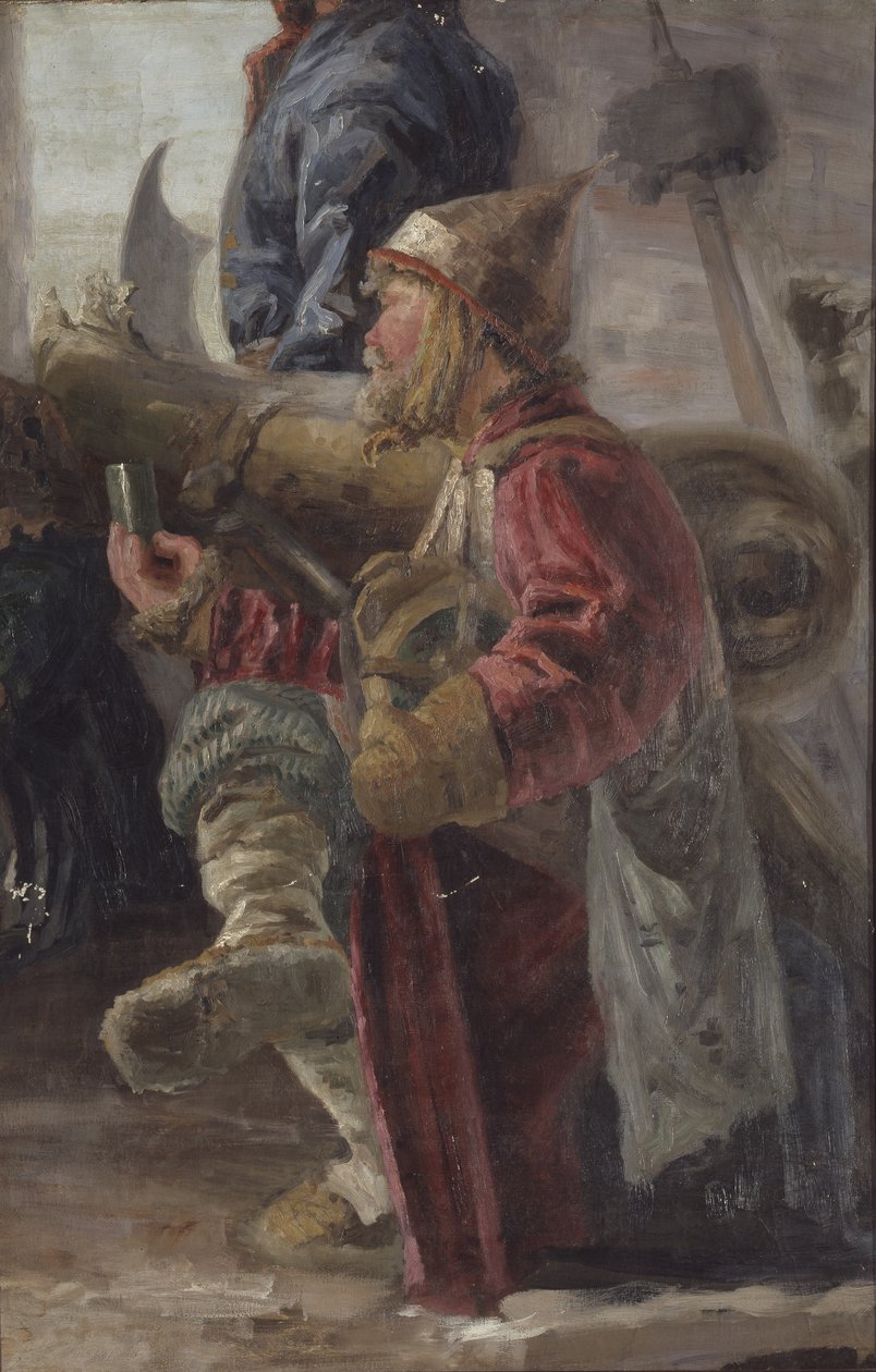 Artillero, 1894 de Nikolai Konstantinowitsch Roerich