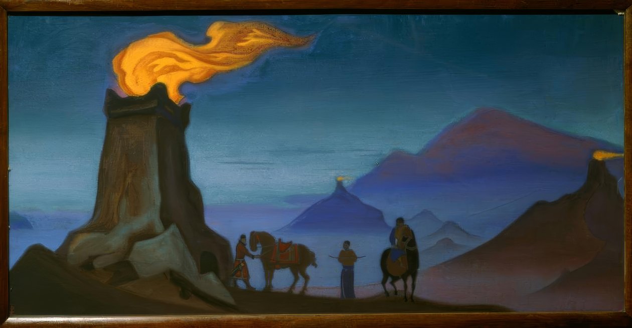 Llama de la victoria de Nikolai Konstantinowitsch Roerich