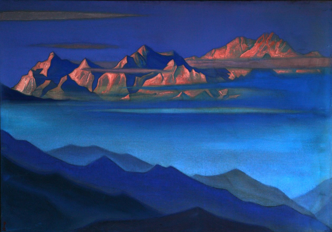 Kangchenjunga, 1944 de Nikolai Konstantinowitsch Roerich